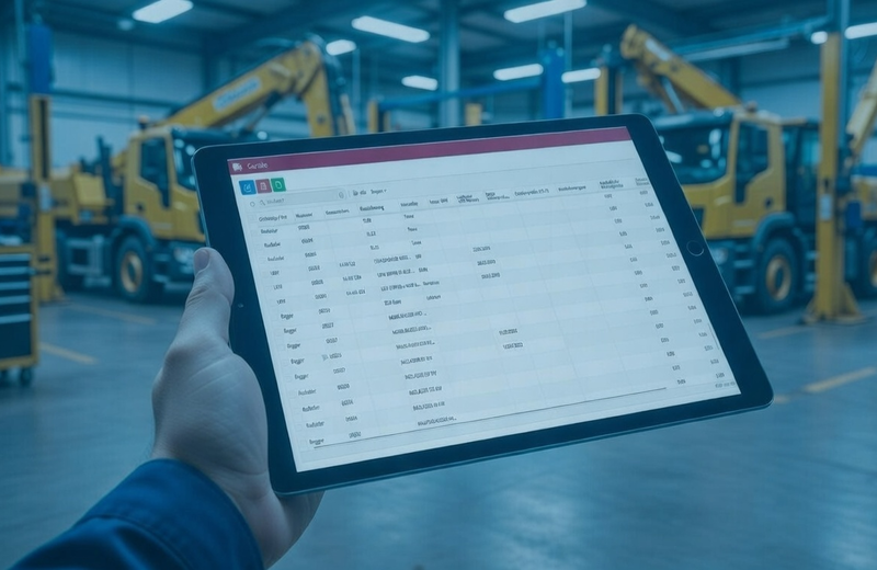 devices and damage management tablet view